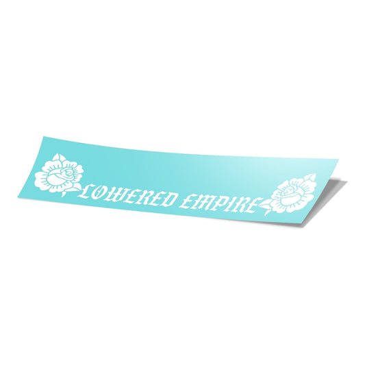 Lowered Empire Roses Decal 14" - Loweredempire