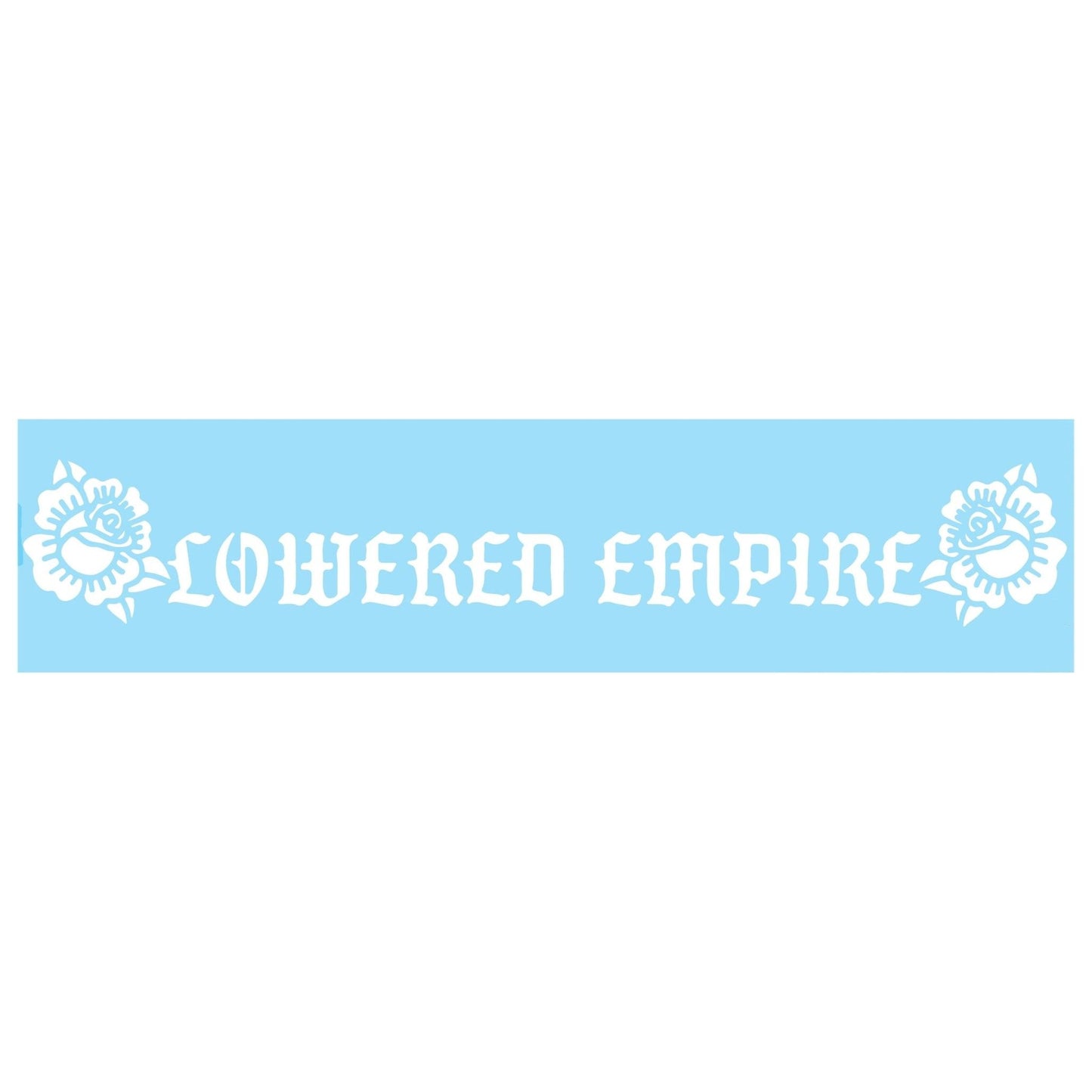 Lowered Empire Roses Decal 14" - Loweredempire