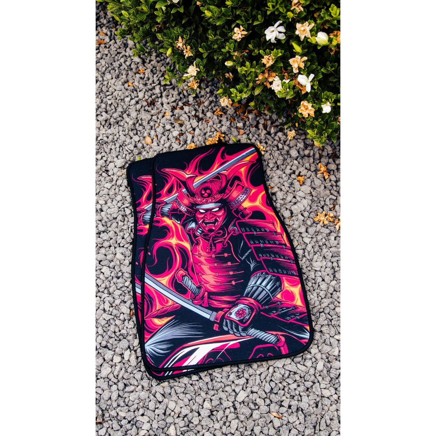 Musashi Miyamoto Samurai Floor Mats Pair