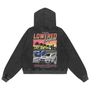 Sunset Drives Premium  Heavyweight Hoodie