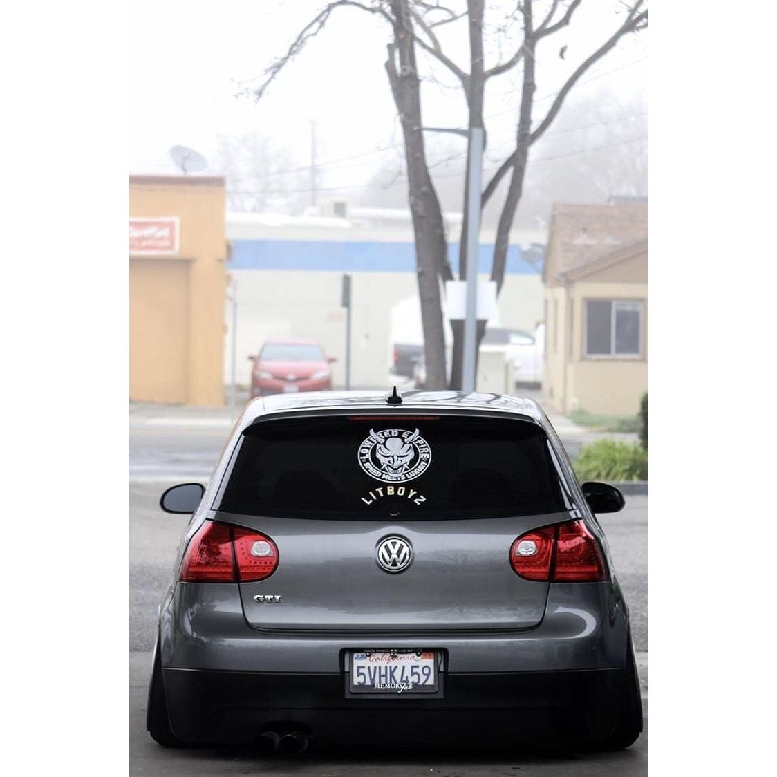 10"-16" Lowered Empire Logo Decal - Loweredempire