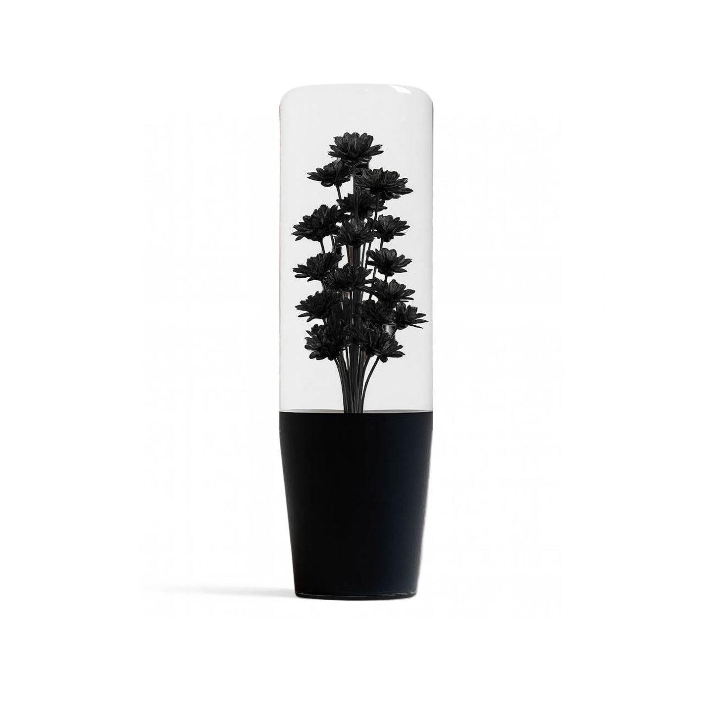 Death Sakura Clear Flower Shift Knob 6” | Universal Manual Car Shifter