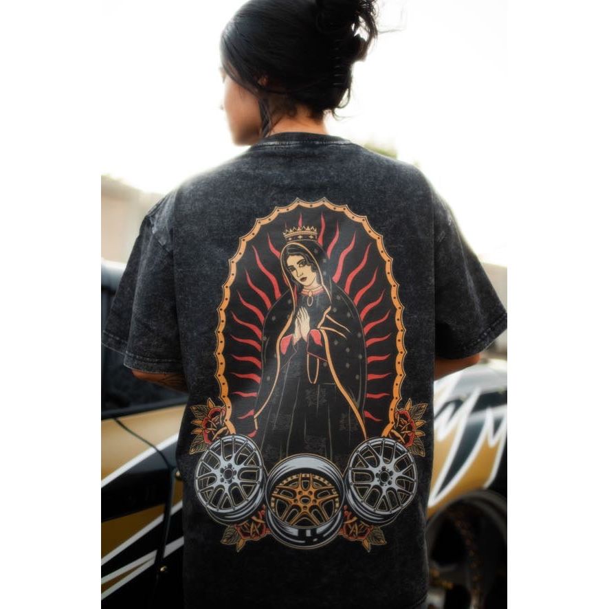 Praise The Lowered Premium Acid Wash Tee