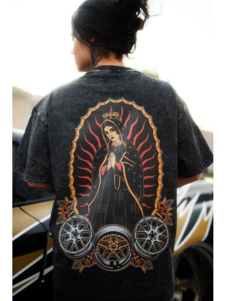 Praise The Lowered Premium Acid Wash Tee