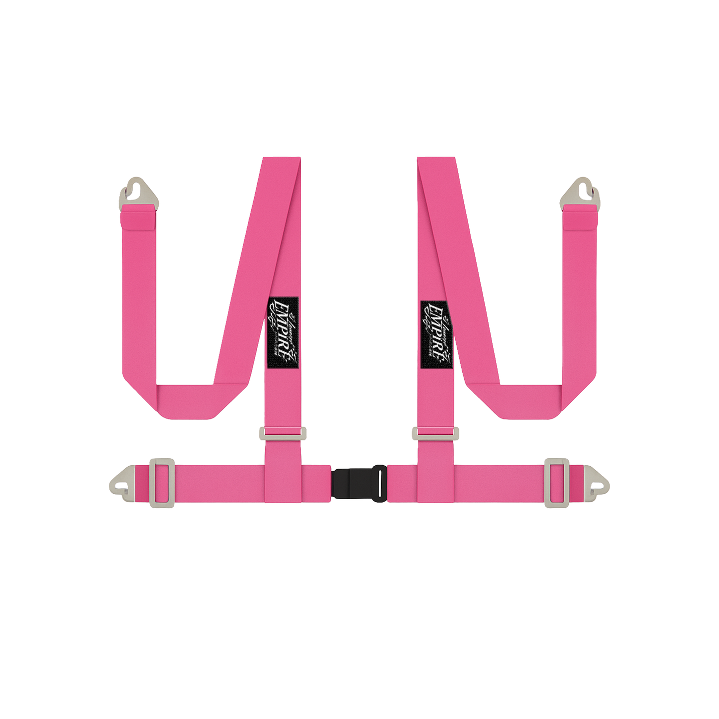 Lowered Empire Flamed Harness Belt- Pink- Pre order