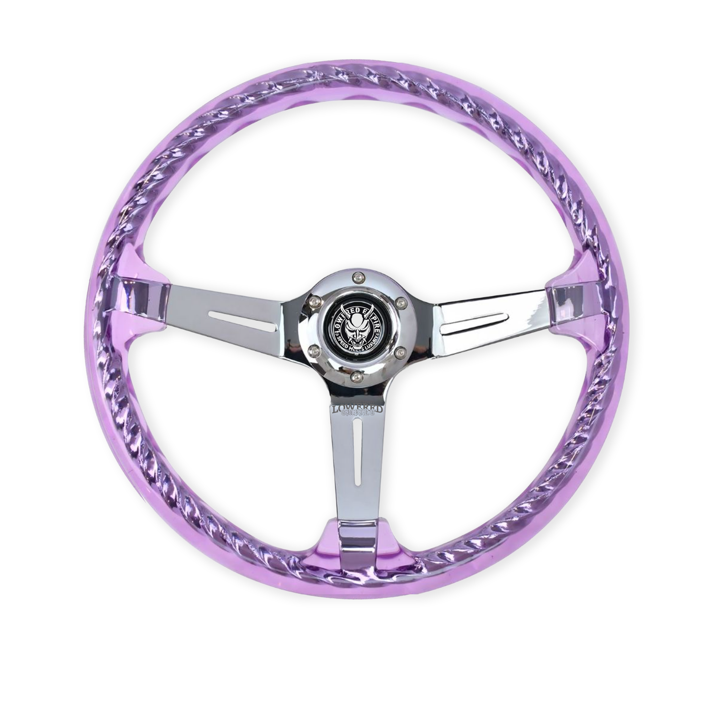 Purple Rider Rakkī JDM DR-1 Steering Wheel 350mm