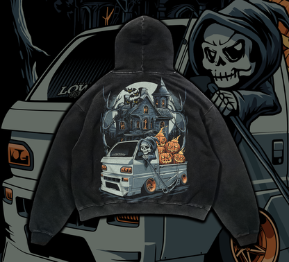 * Halloween * Eternal Drift Washed Premium Hoodie