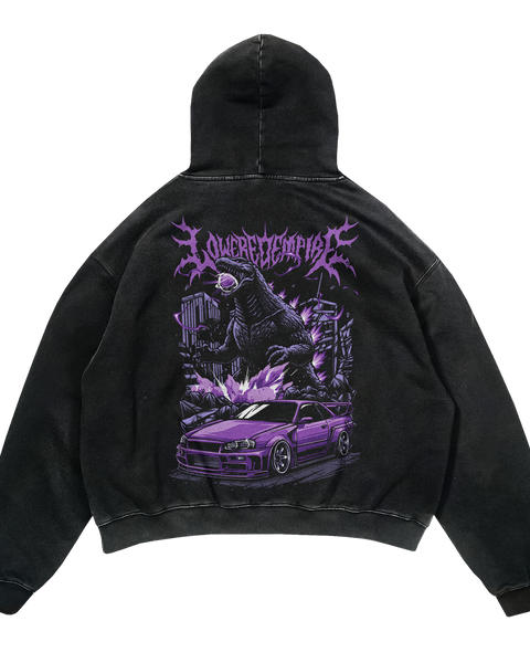Skyline Acid Wash Premium Hoodie