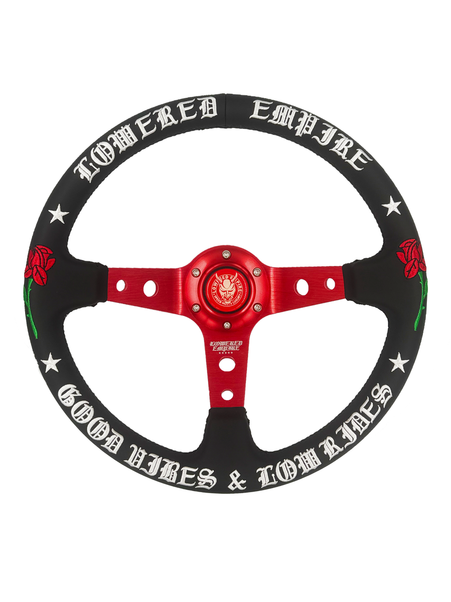 O.G Good Vibes X Lowered Empire Premium Steering Wheel