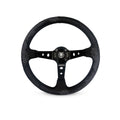 Black Dragon's Breathe Steering Wheel 350mm- Lowered Empire