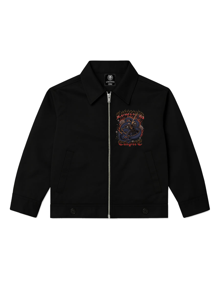 Honor and Fire: Samurai and Dragon Jacket