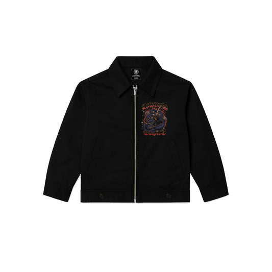 Honor and Fire: Samurai and Dragon Jacket