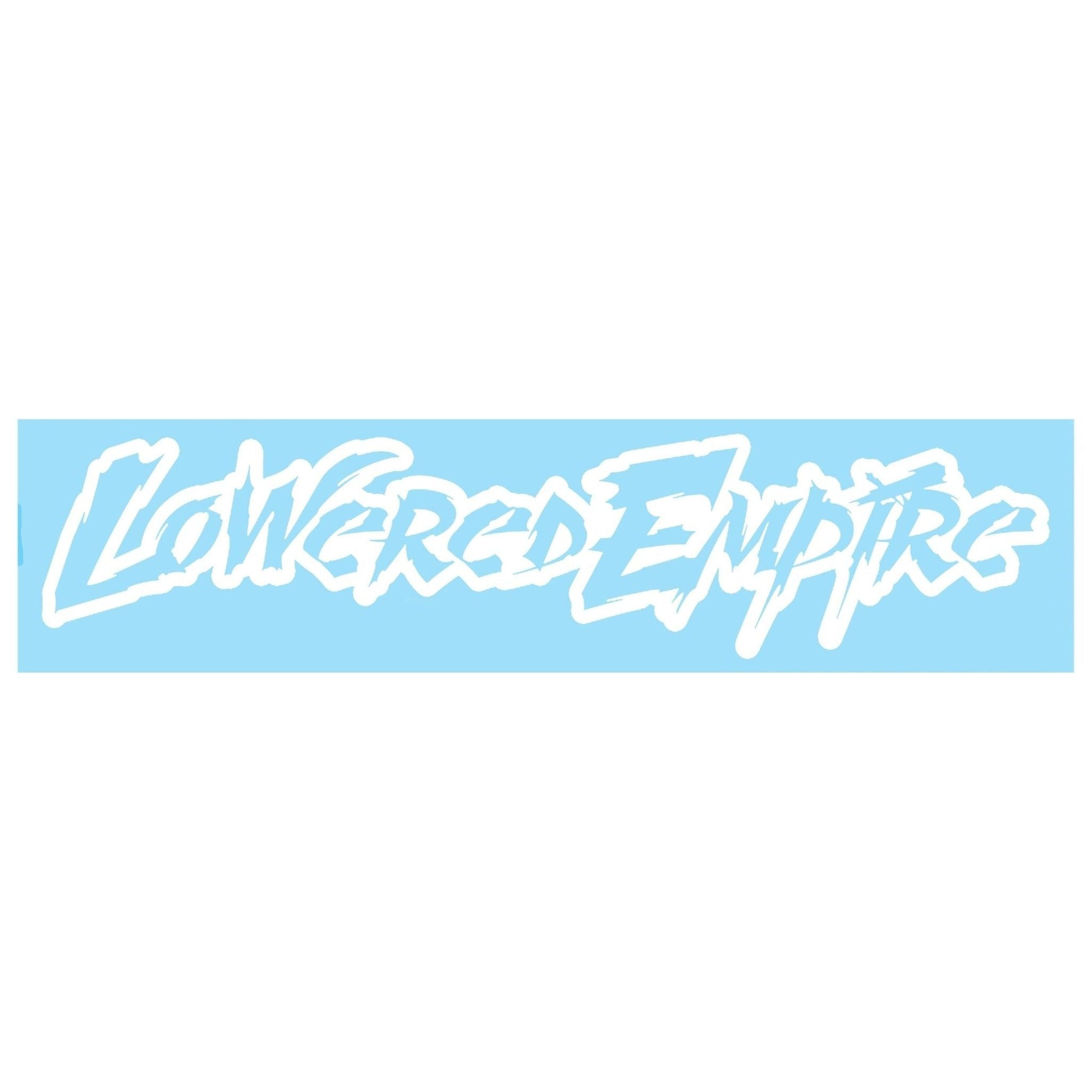 25" Aggressive Lowered Empire Banner - Loweredempire