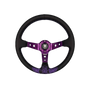 The Purple Rose Steering Wheel