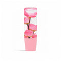 Pink Azalea Flower Shift Knob 6” | Universal Manual Car Shifter