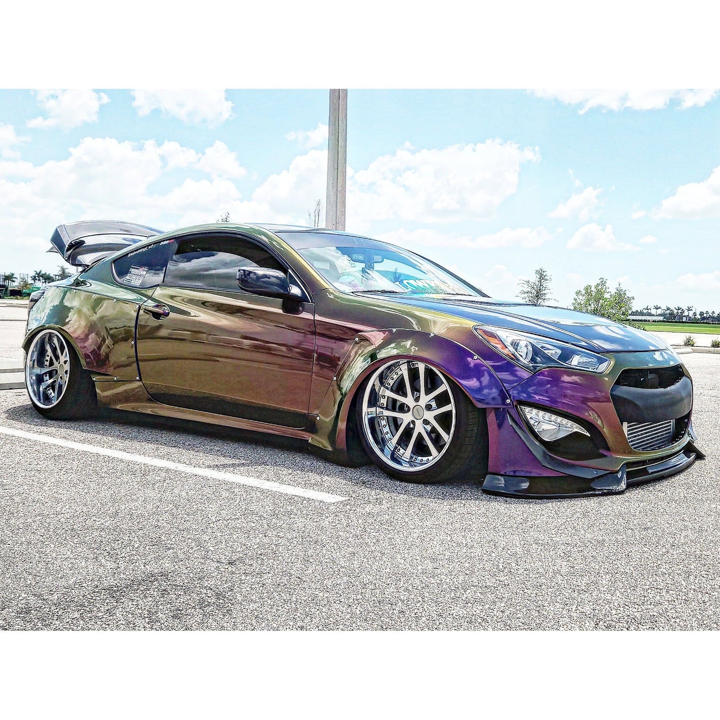 Nebula Rainbow vinyl Wrap