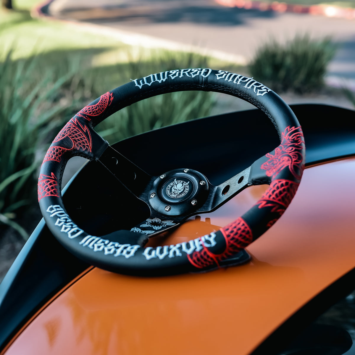 Authentic Limited Lowered Empire Dragon Traditional Steering Wheel