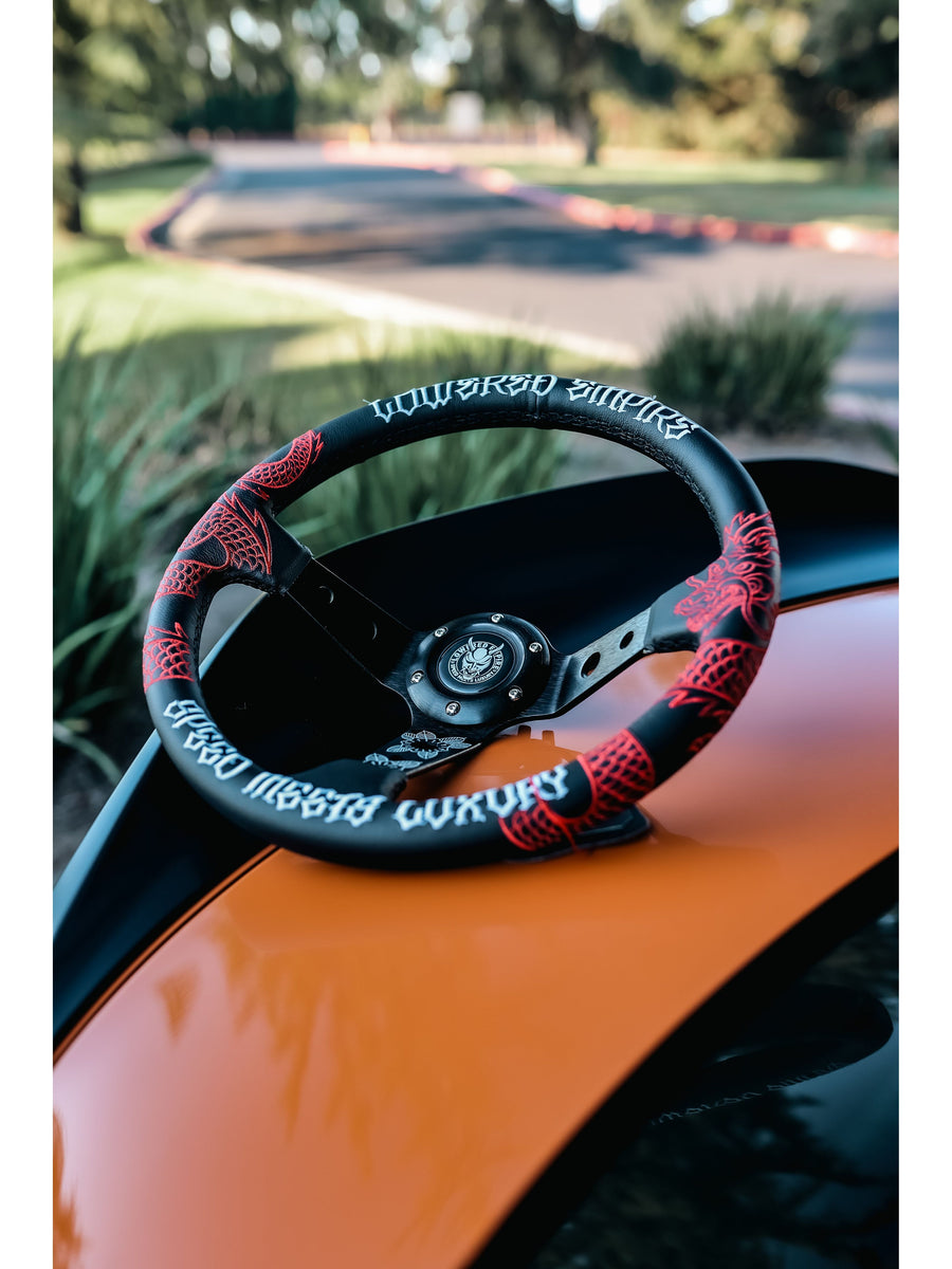 Authentic Limited Lowered Empire Dragon Traditional Steering Wheel