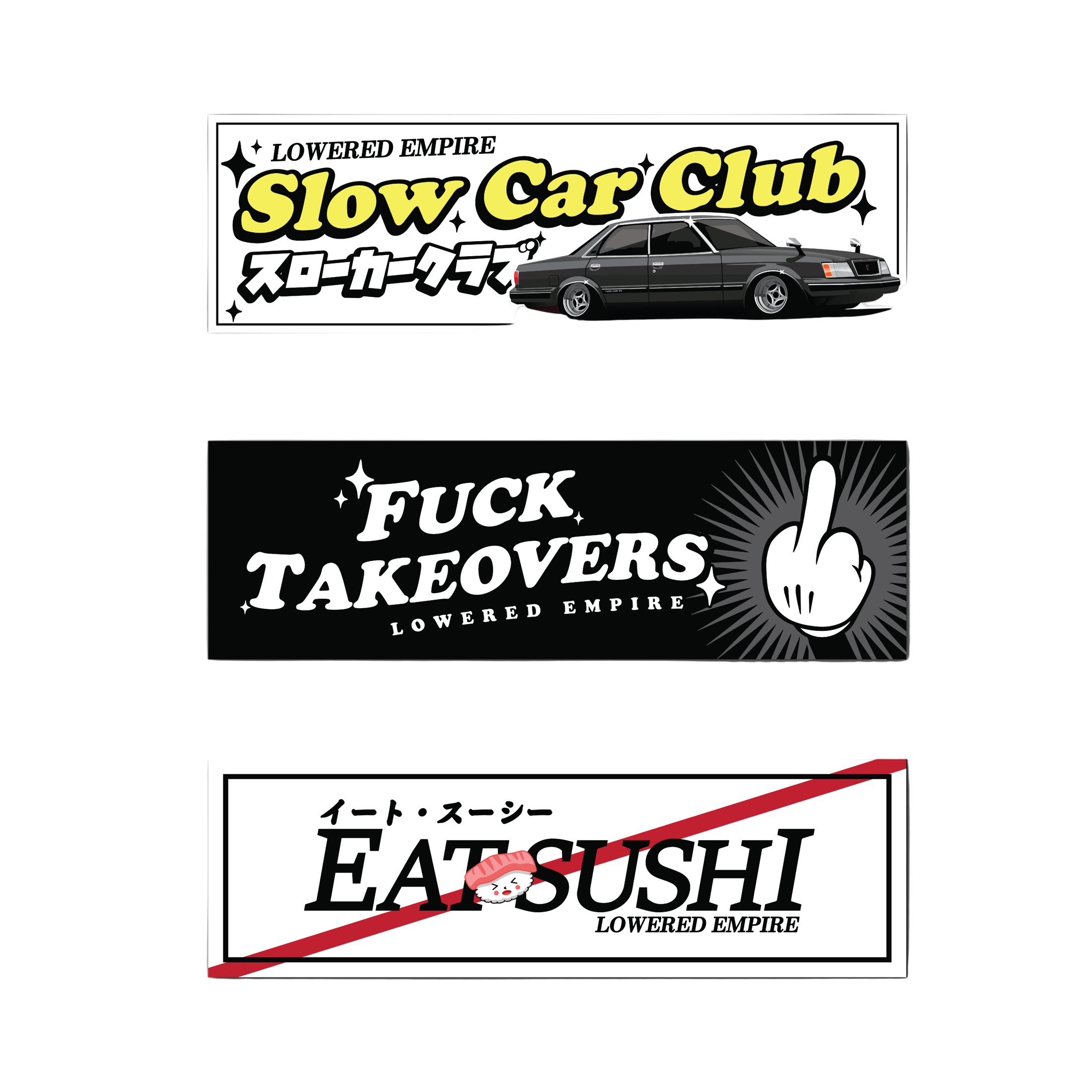 3 Sticker Pack