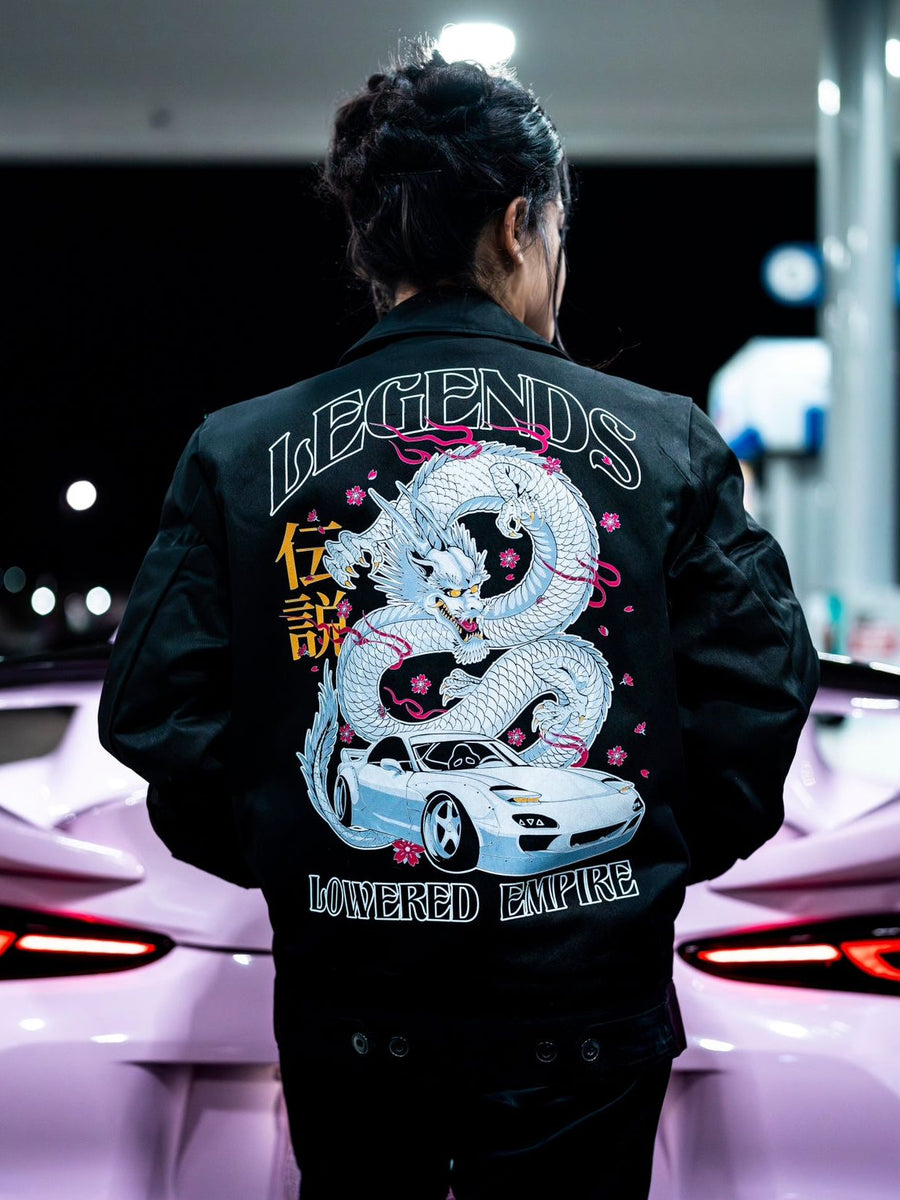 White Dragon insulated Mechanic Jacket