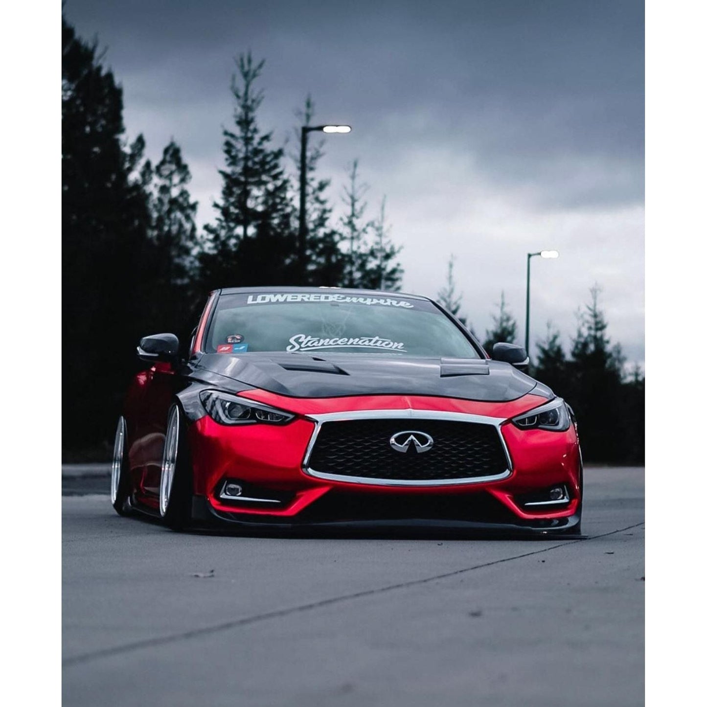 32" Lowered Empire Windsheild Banner - Loweredempire