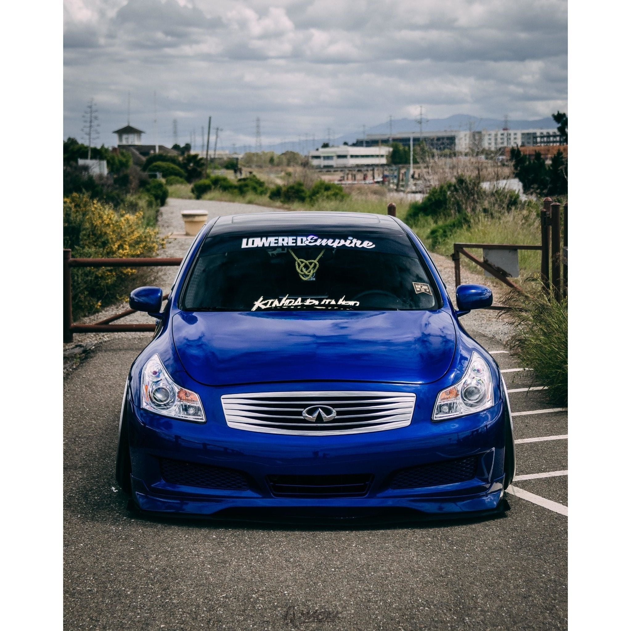 32" Lowered Empire Windsheild Banner - Loweredempire