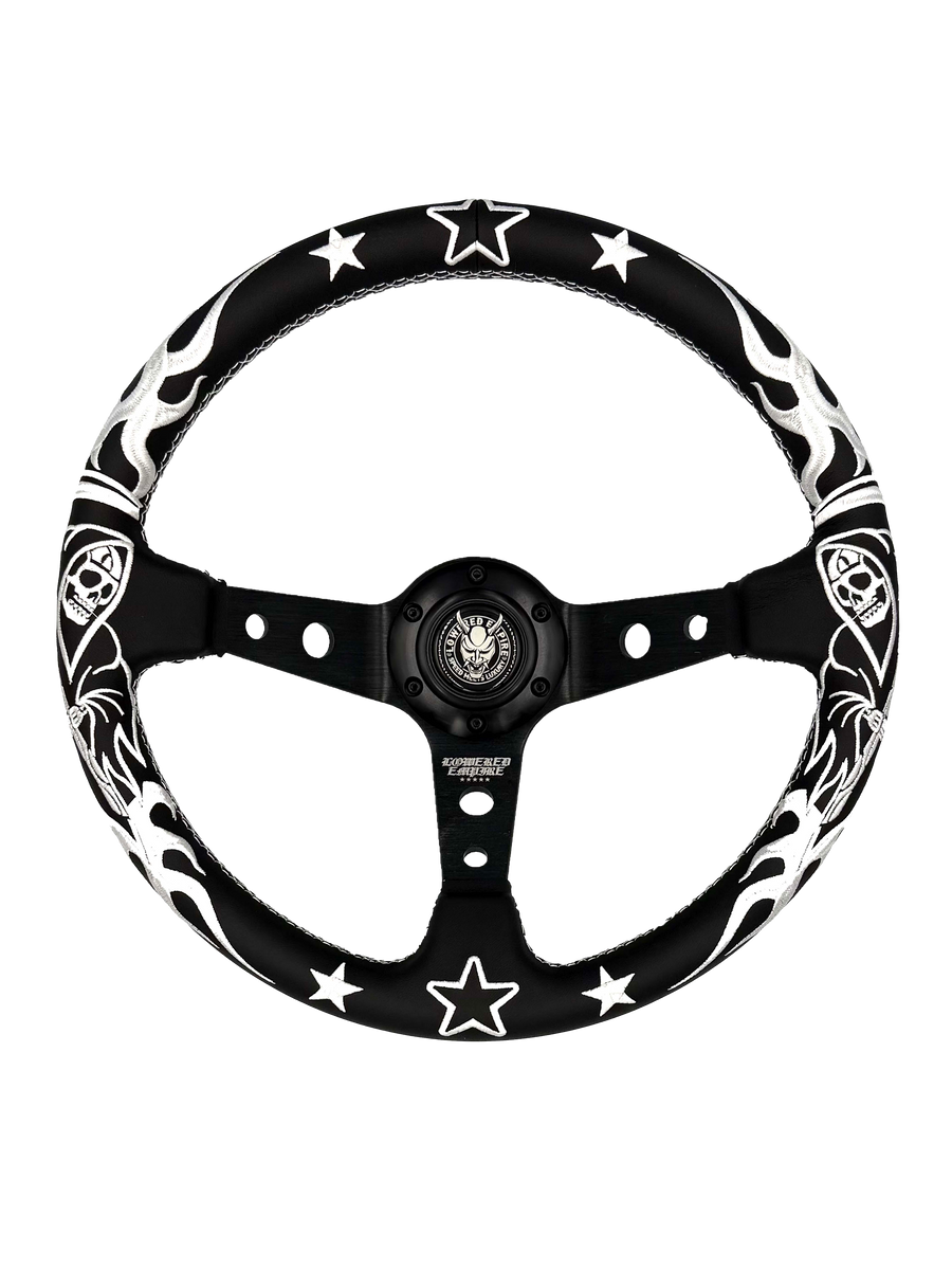 The Reaper Steering Wheel Premium Leather 330mm