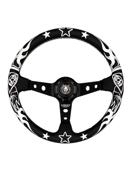 The Reaper Steering Wheel Premium Leather 330mm
