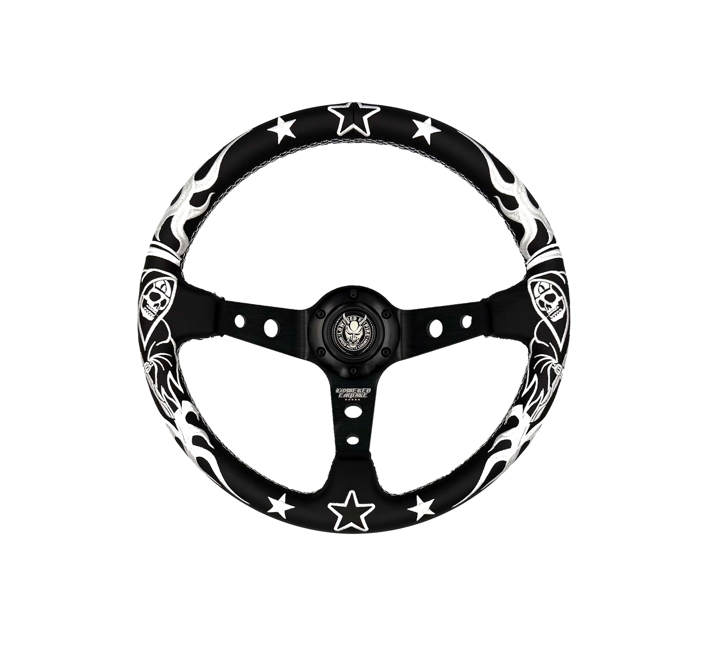 The Reaper Steering Wheel Premium Leather 330mm
