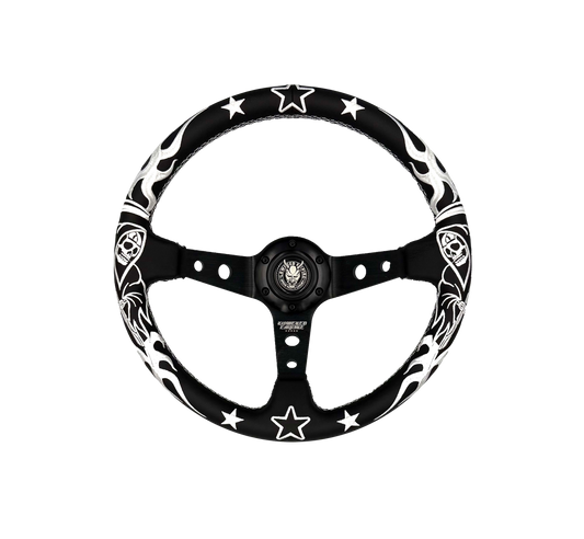 The Reaper Steering Wheel Premium Leather 330mm