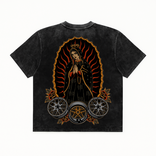 Praise The Lowered Premium Acid Wash Tee