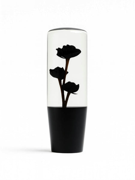 Death Black Roses Shift Knob