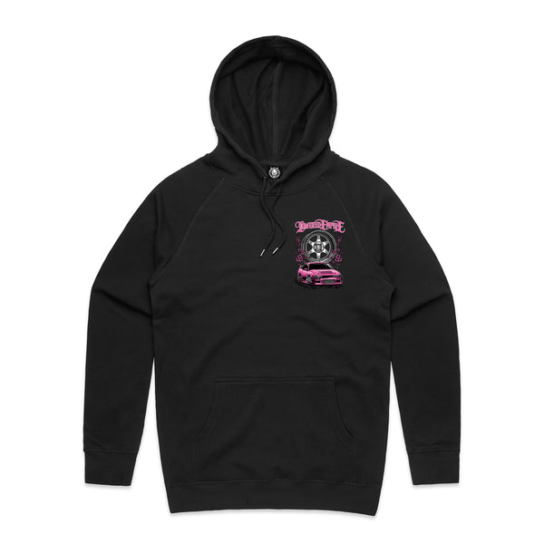 Ride In Style Pink Premium Hoodie