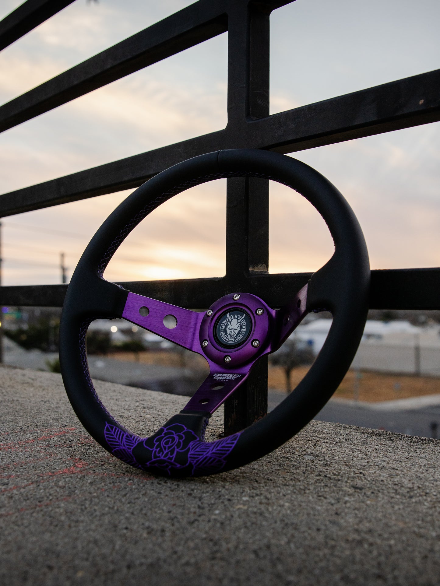 The Purple Rose Steering Wheel - PRE ORDER!