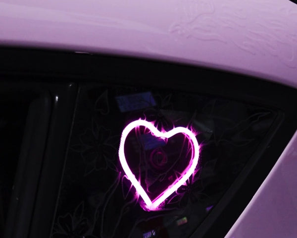 Heart Shaped LED Neon Style