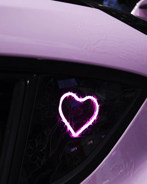 Heart Shaped LED Neon Style