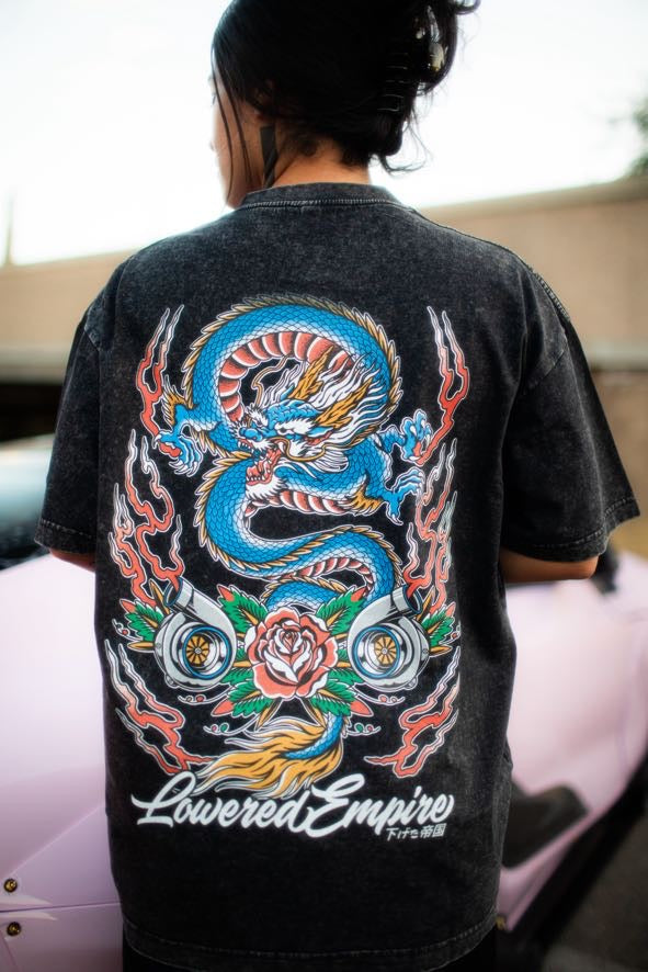 Oriental Flaming Dragon Tee