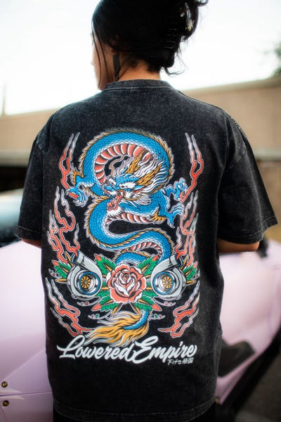 Oriental Flaming Dragon Tee