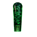 Clear Green Diamond VIP Style Shift Knob 6" | Universal Manual Car Shifter