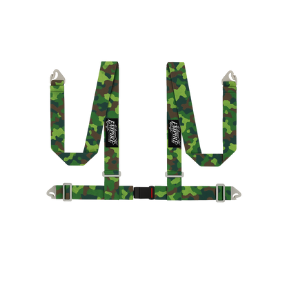 Lowered Empire Flamed Harness Belt- Camo