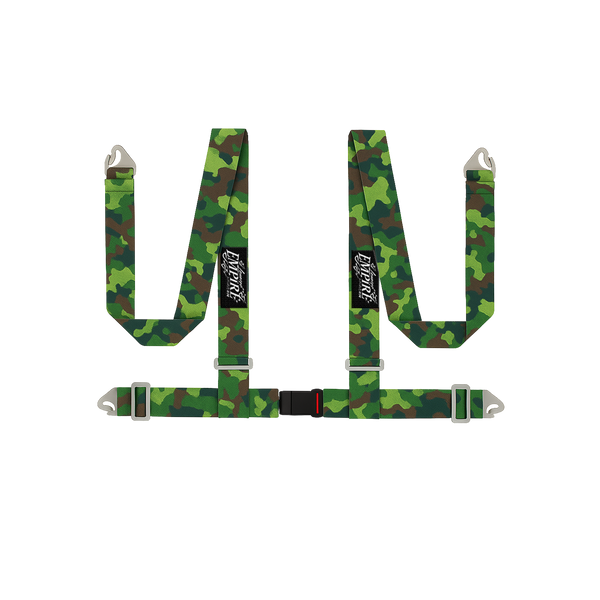 Lowered Empire Flamed Harness Belt- Camo