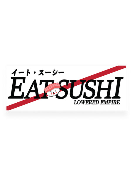 Eat Sushi Slap Sticker