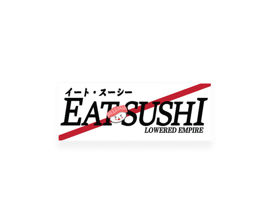 Eat Sushi Slap Sticker