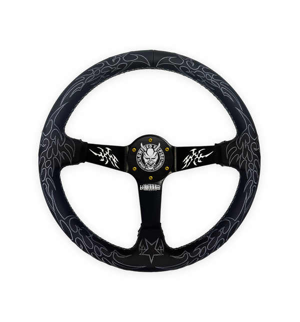 Dark Cybersigilism Street CS-4 Steering Wheel 350mm