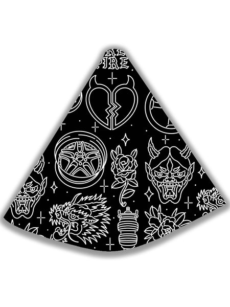 Traditional Tattoo Style Shift Boot