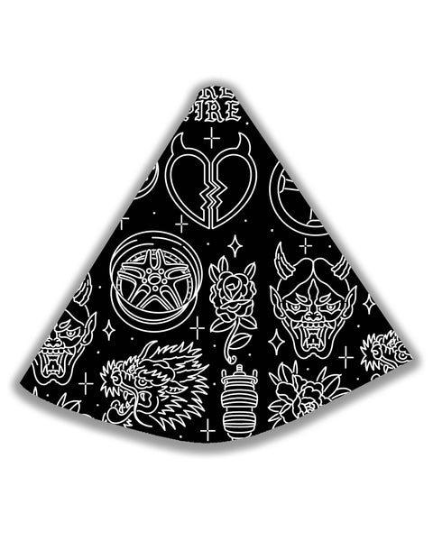 Traditional Tattoo Style Shift Boot
