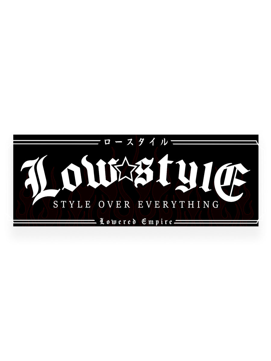 Low Style Slap Sticker