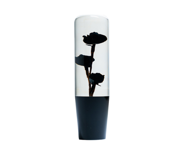 Death Black Roses Shift Knob