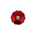 The Ruby Red Diamond Logo Shift Knob | Universal Manual Car Shifter