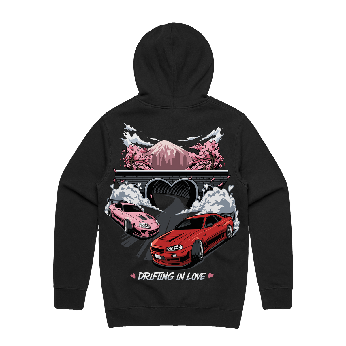 Drifting in Love With You Hoodie